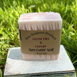 Coconut Milk & Lavender Homemade Shea Butter Soap